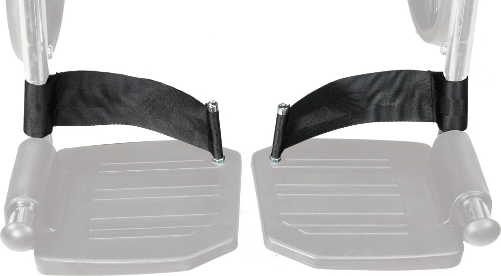 Drive Medical Additional Security Heel Loops for Wheelchairs