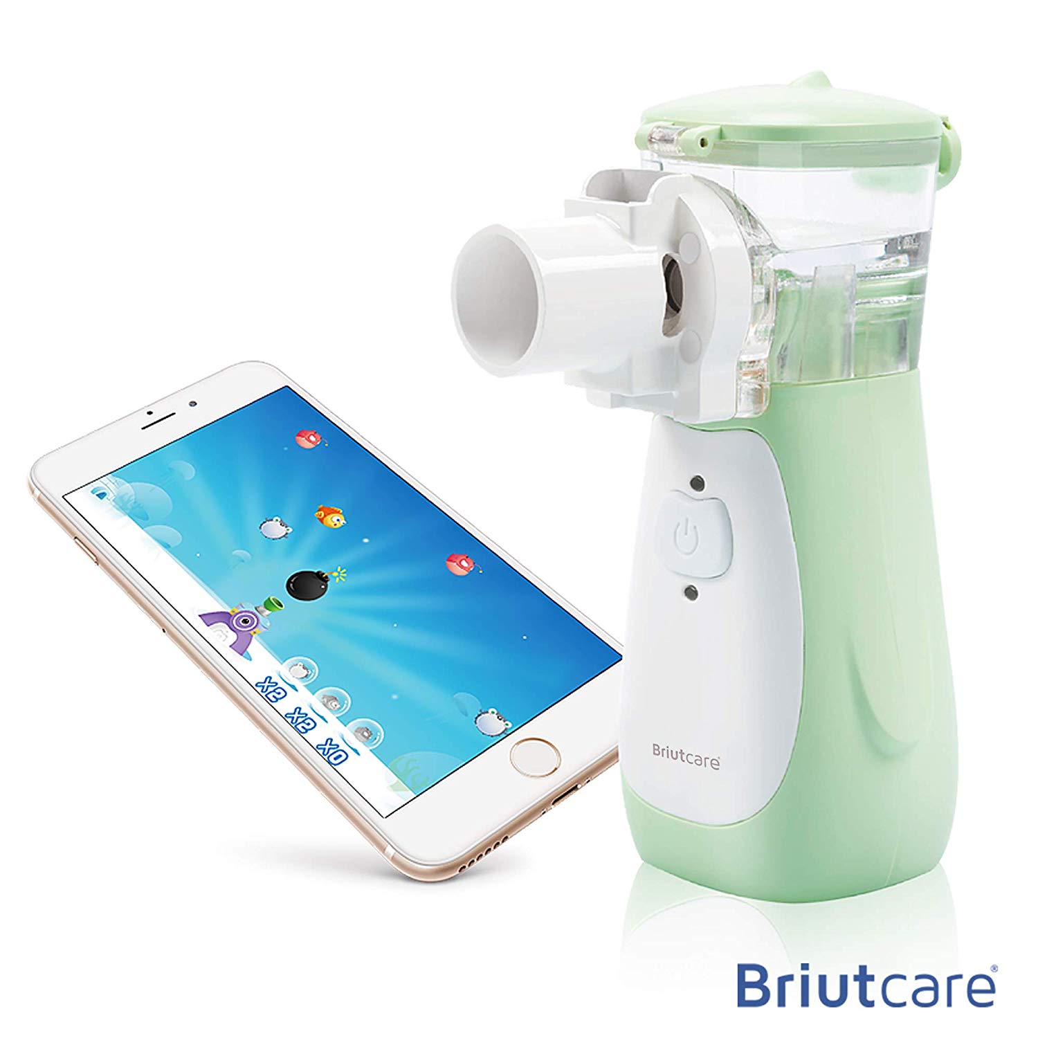 Intelligent Mesh Handheld Portable Nebulizer by Briutcare
