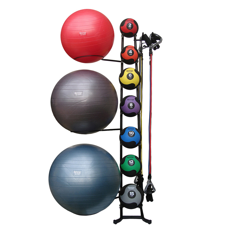 Fitness Club Ball and Band Rack FREE Shipping