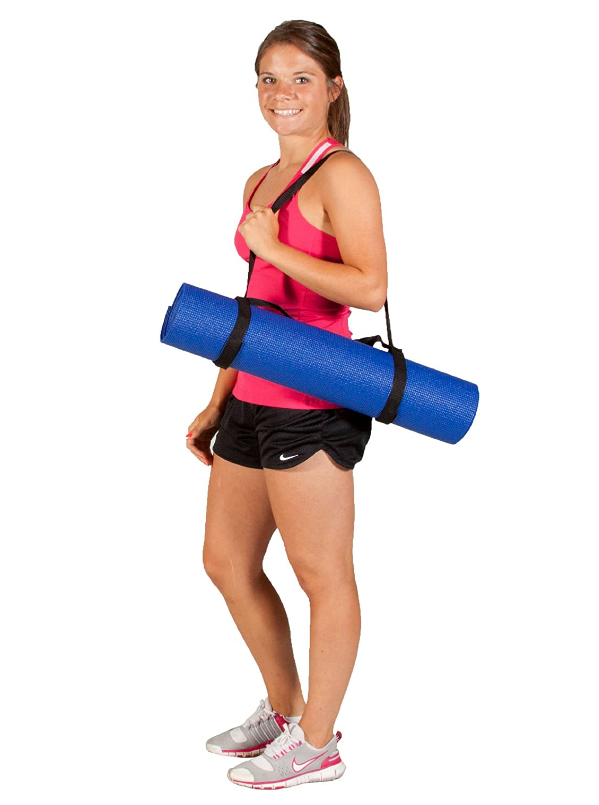 New Warrior By Natural Fitness Yoga Sling Strap Adjustable Mat Carrier Strap 