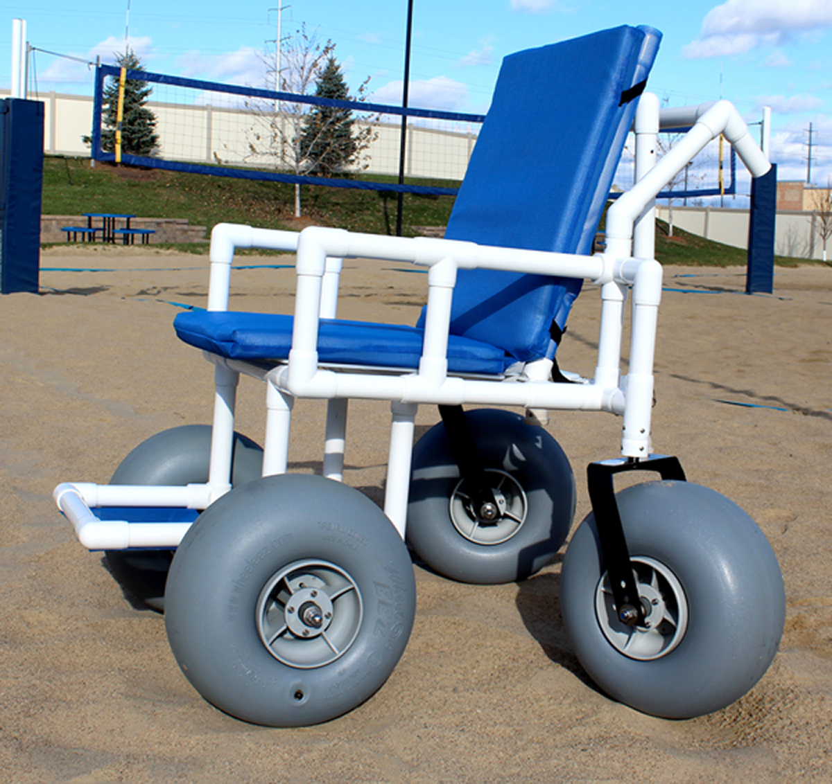 Modern Beach Mobility Chair for Small Space