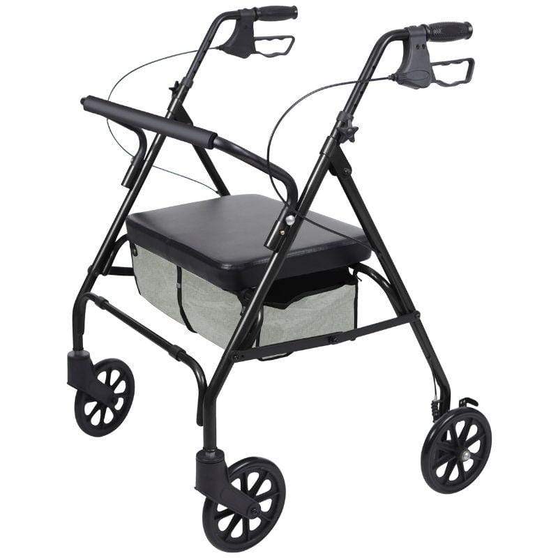 Bariatric 4Wheel Walker with Seat by Vive Health