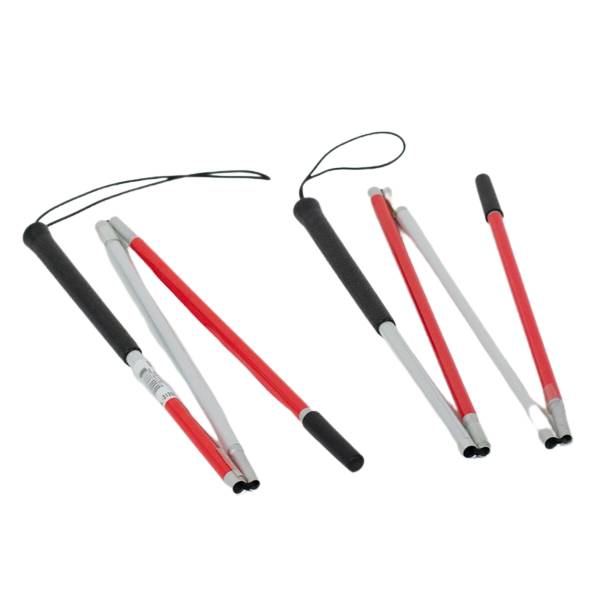 Folding Blind Cane with Wrist Strap from Alex Orthopedic
