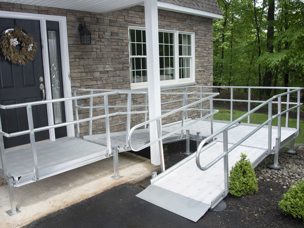 Breeze Aluminum OpenMesh Modular Ramp