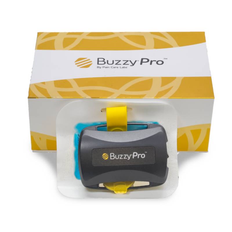 Buzzy Pro Adult Venipuncture Pain Relief for Dialysis, Blood Draws, and Cold  Therapy, Case of 12