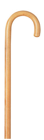 Round Handle Wooden Straight Canes - FREE Shipping