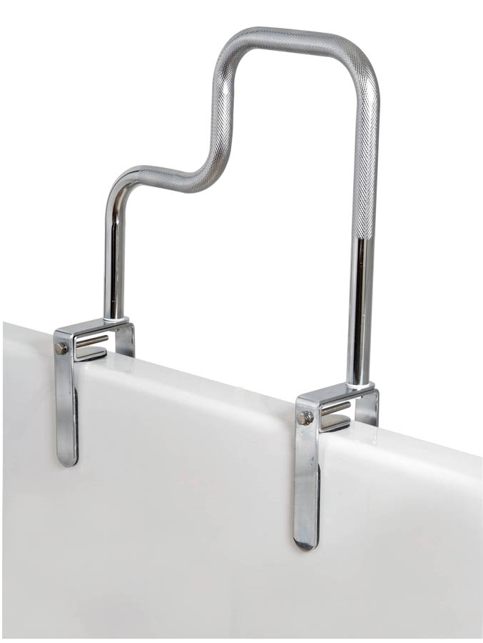 Carex Tri-Grip Limited Mobility Bathtub Rail with Two Gripping Heights