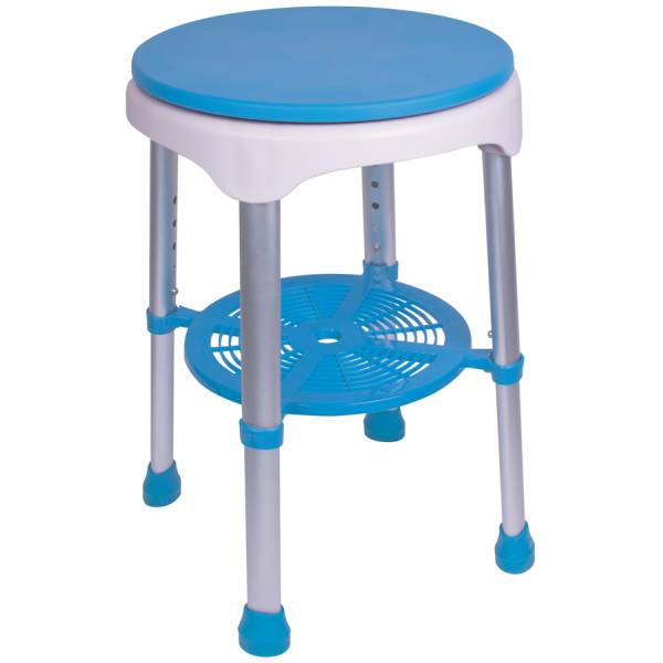 Swivel Shower Chair 360 Degree Adjustable Shower Seat With Pivoting Arms & Padded Bath Seat For Inside Shower Or Tub Non-Slip Rotating Bathtub - View #6