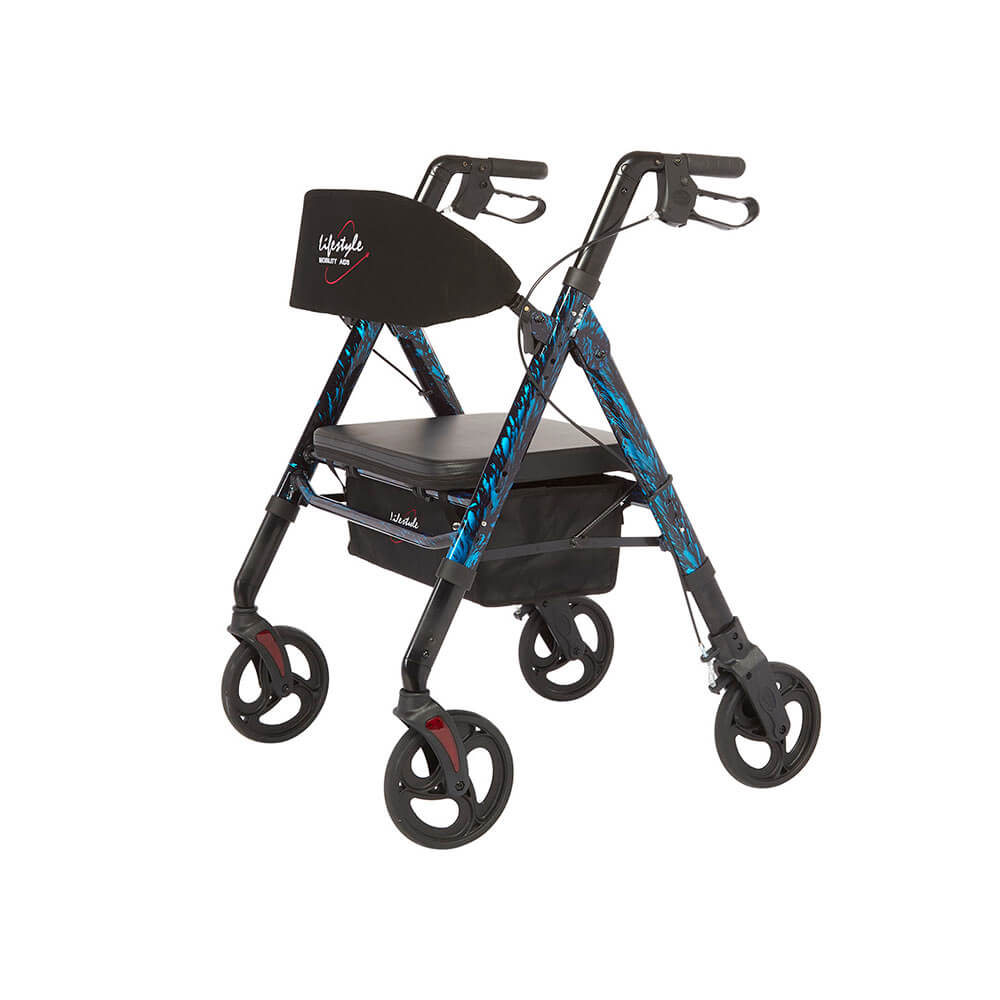 Bariatric HeavyDuty Rollator Walker by INNO Medical Supply