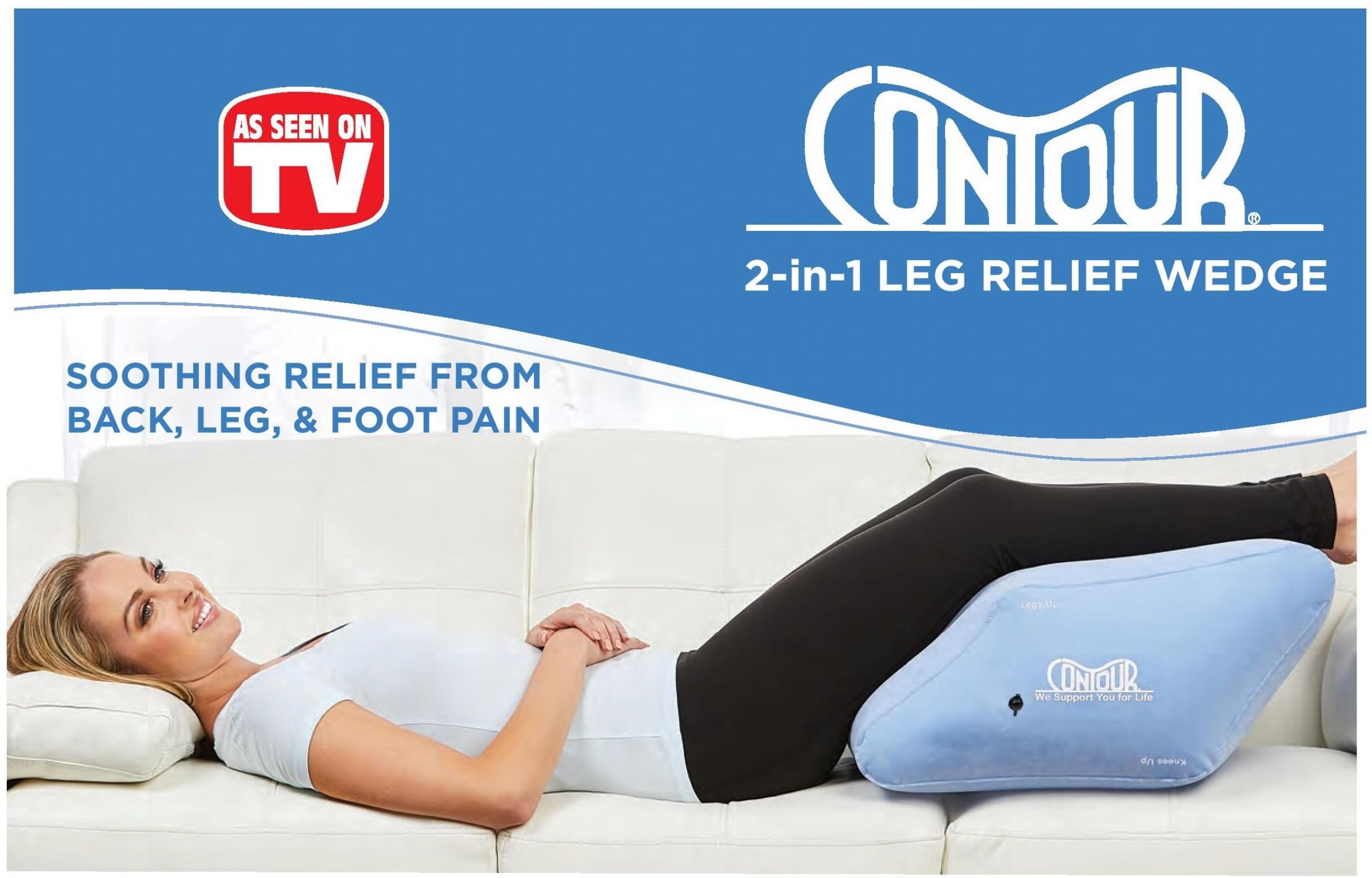 Leg Elevation Pillow,Inflatable Wedge Pillows,Comfort Leg Pillows