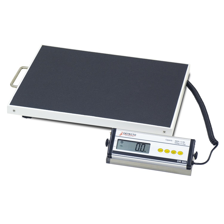 Detecto Body Weight Scale DR660 Portable Bariatric Scale
