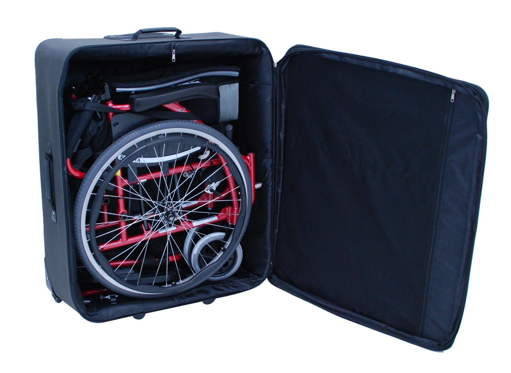 Wheelchair Wear Resistant Travel Bag with Built In Padding