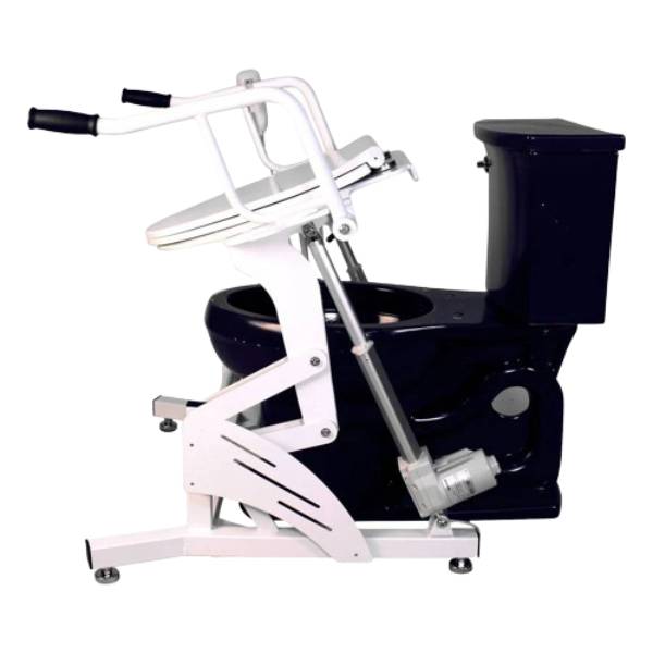 XL Powered Toilet Lift with Safety Handles and 650 Pounds of Weight