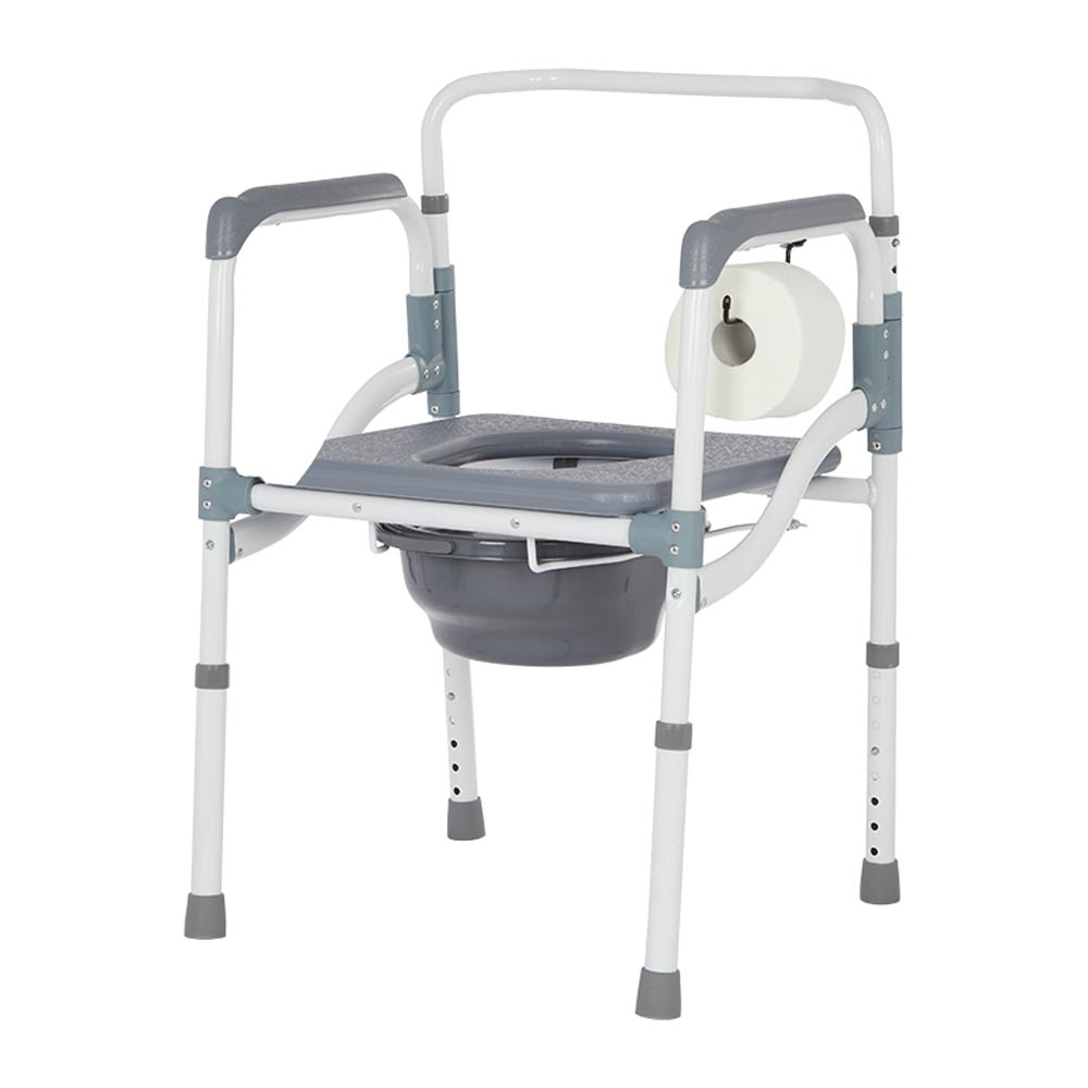 Elongated Bedside Commode by Rhythm Healthcare