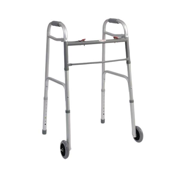 Folding Walker with Wheels 300 lbs. Weight Capacity