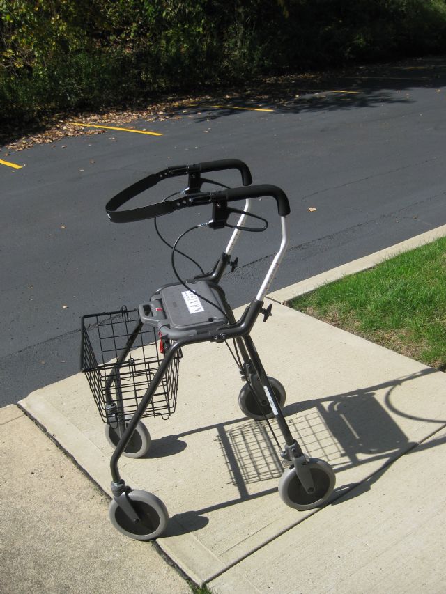 FuturaTall Extra Tall Rolling Walker with Seat