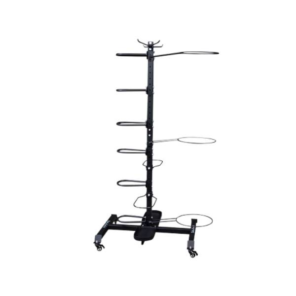 MultiAccessory Exercise Equipment Storage Rack by BodySolid