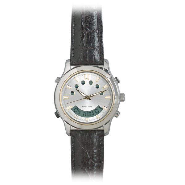 MultiAlarm Vibrating Reminder Watch for the Hard of Hearing