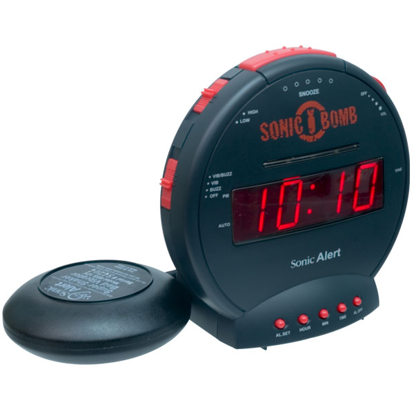 sonic bomb alarm clock sbb500ss sonic bomb alarm clock sbb500ss