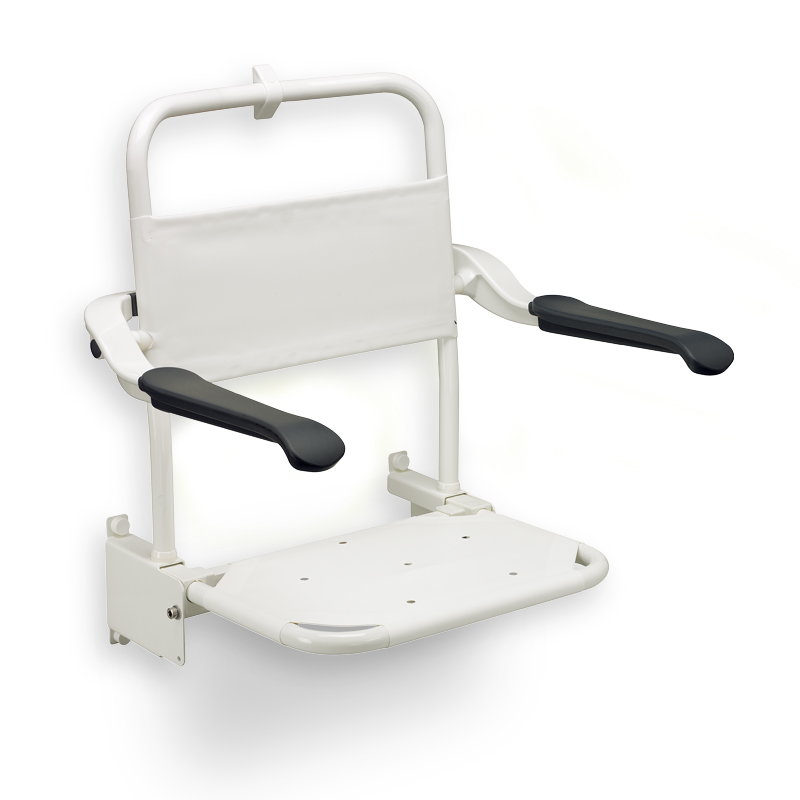 Linido Shower Seat with Reduced Seat Depth for Small Spaces or Users