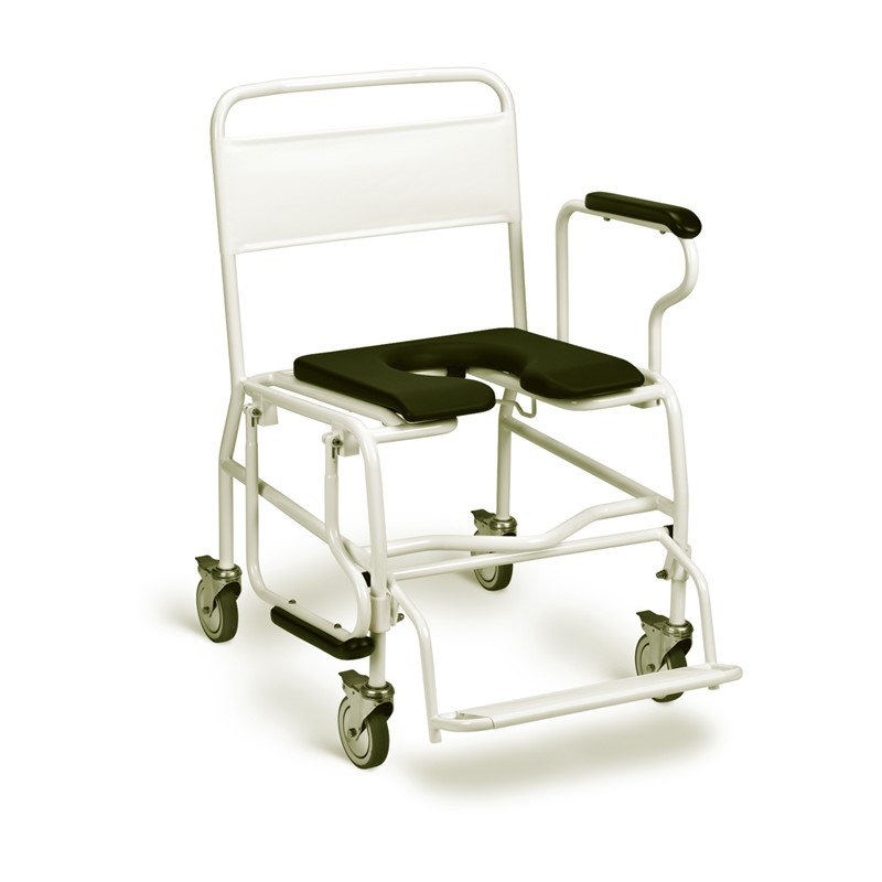 Heavy Duty Bariatric Mobile Shower and Toilet Chair