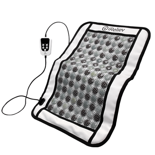 iReliev Portable Far Infrared Heating Pad with Jade and Tourmaline for