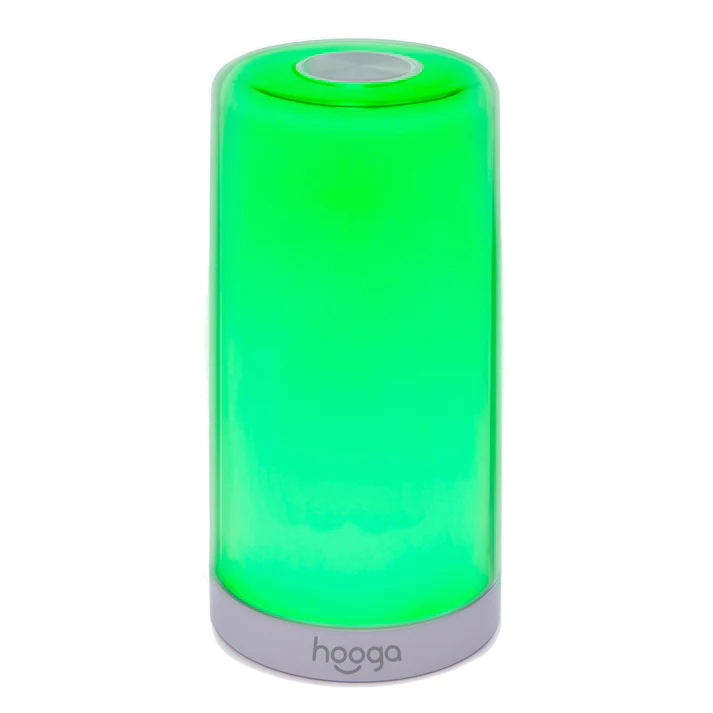 Yellow and Green Light Therapy Lamp with LED Lights and Tap Controls by