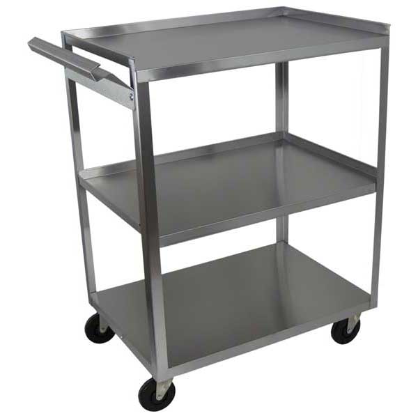 3 Shelf Stainless Steel Utility Cart FREE Shipping