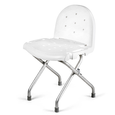 IN 9981 Folding Shower Chair With Back 