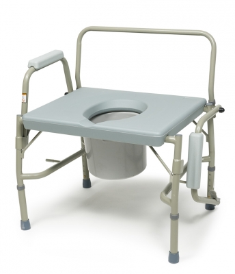 lumex drop arm commode