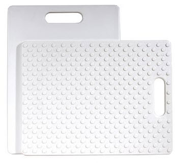 Low Vision Black and White Cutting Board