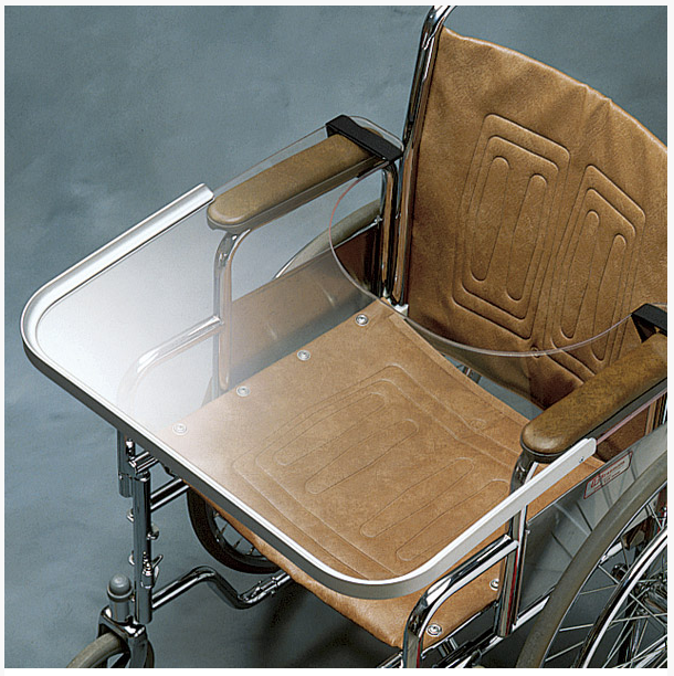 Heavy Duty Durable Clear Wheelchair Lap Tray