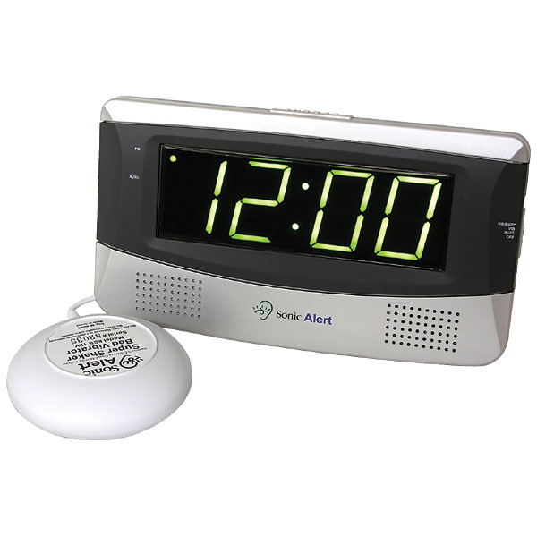 Sonic Alert Alarm Clock with Bed Shaker