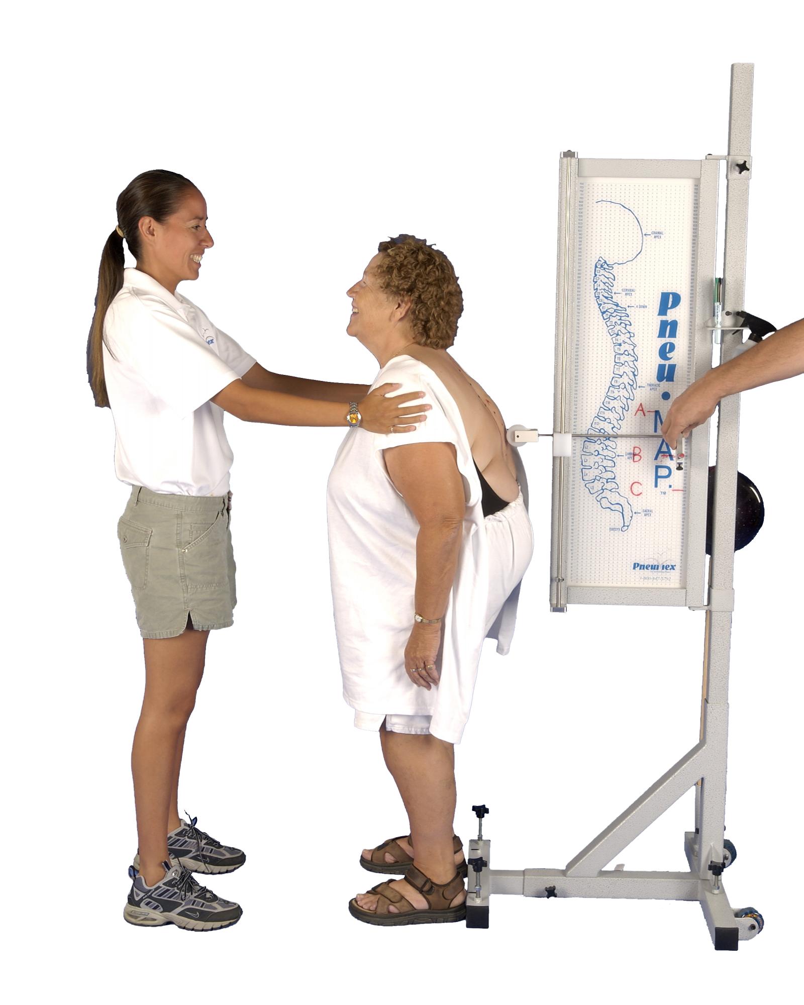 PneuMAP Posture Measuring Curve and Lean Gauge