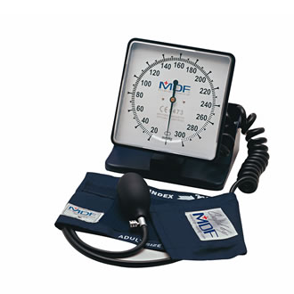 MDF® Desk & Wall Aneroid Sphygmomanometer (Blood Pressure Monitor)