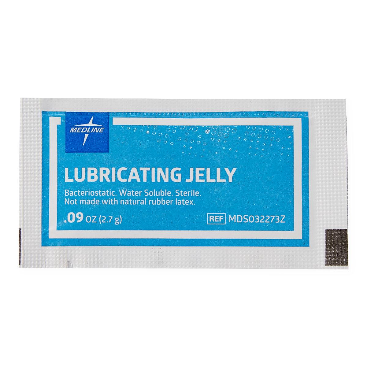 Sterile Lubricating Jelly With Water Soluble Design by Medline