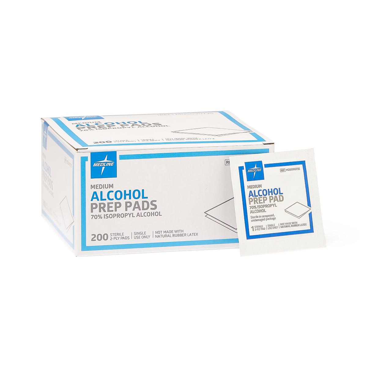 Alcohol prep shop pads wholesale