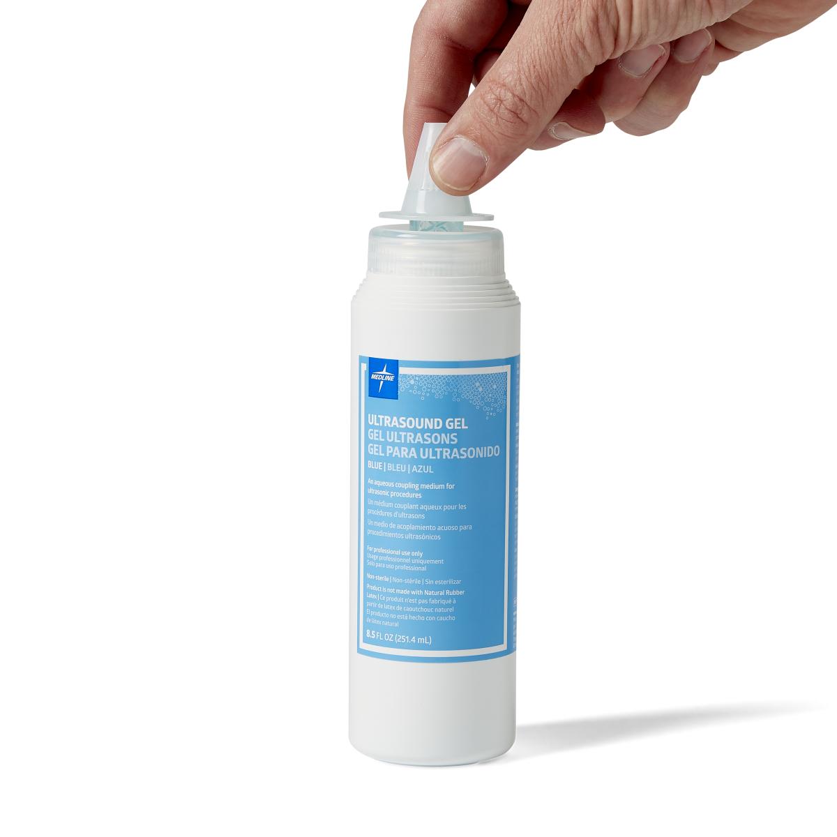 Ultrasound Gel, Case of 12 Bottles, by Medline