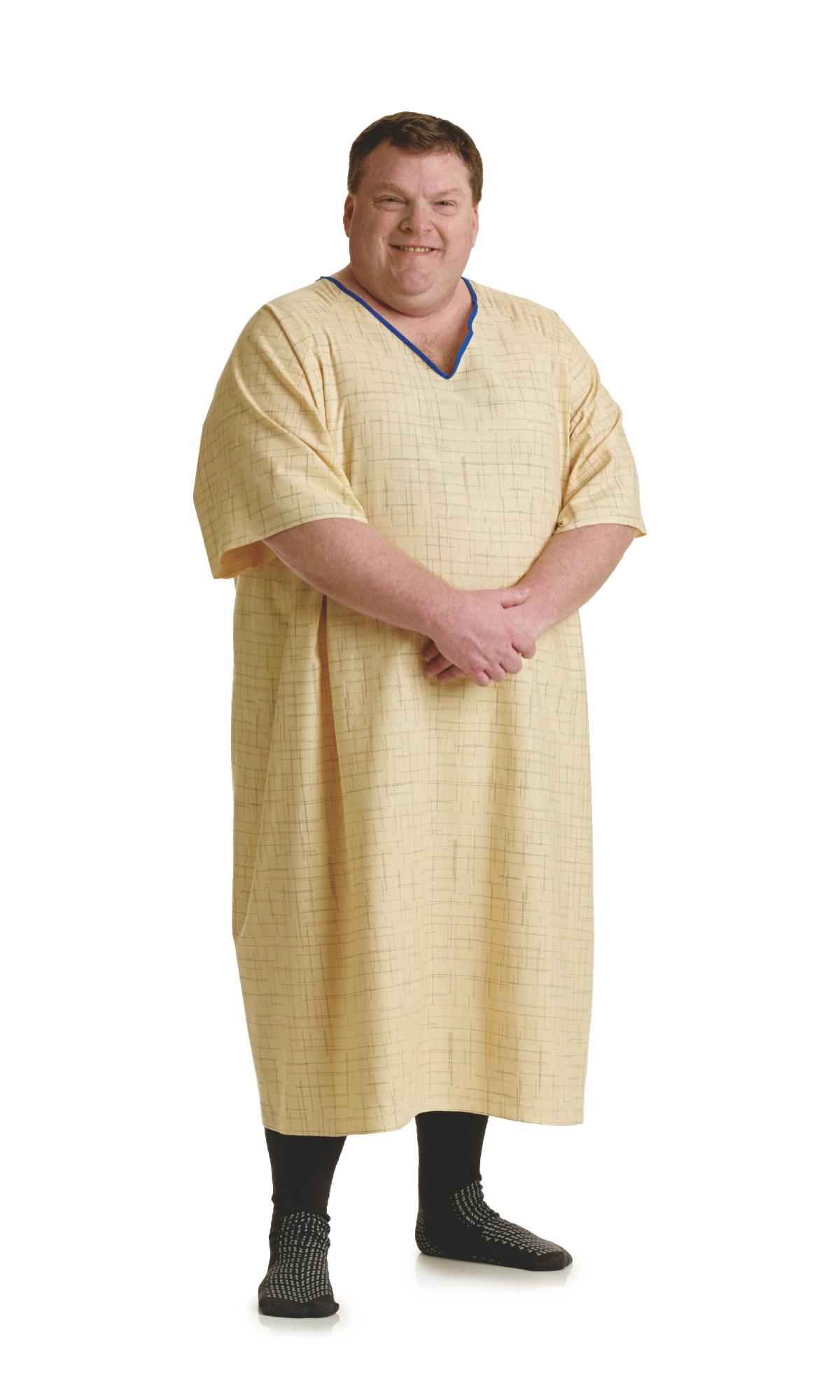 Medline Deluxe Cut Patient Gowns - FREE Shipping