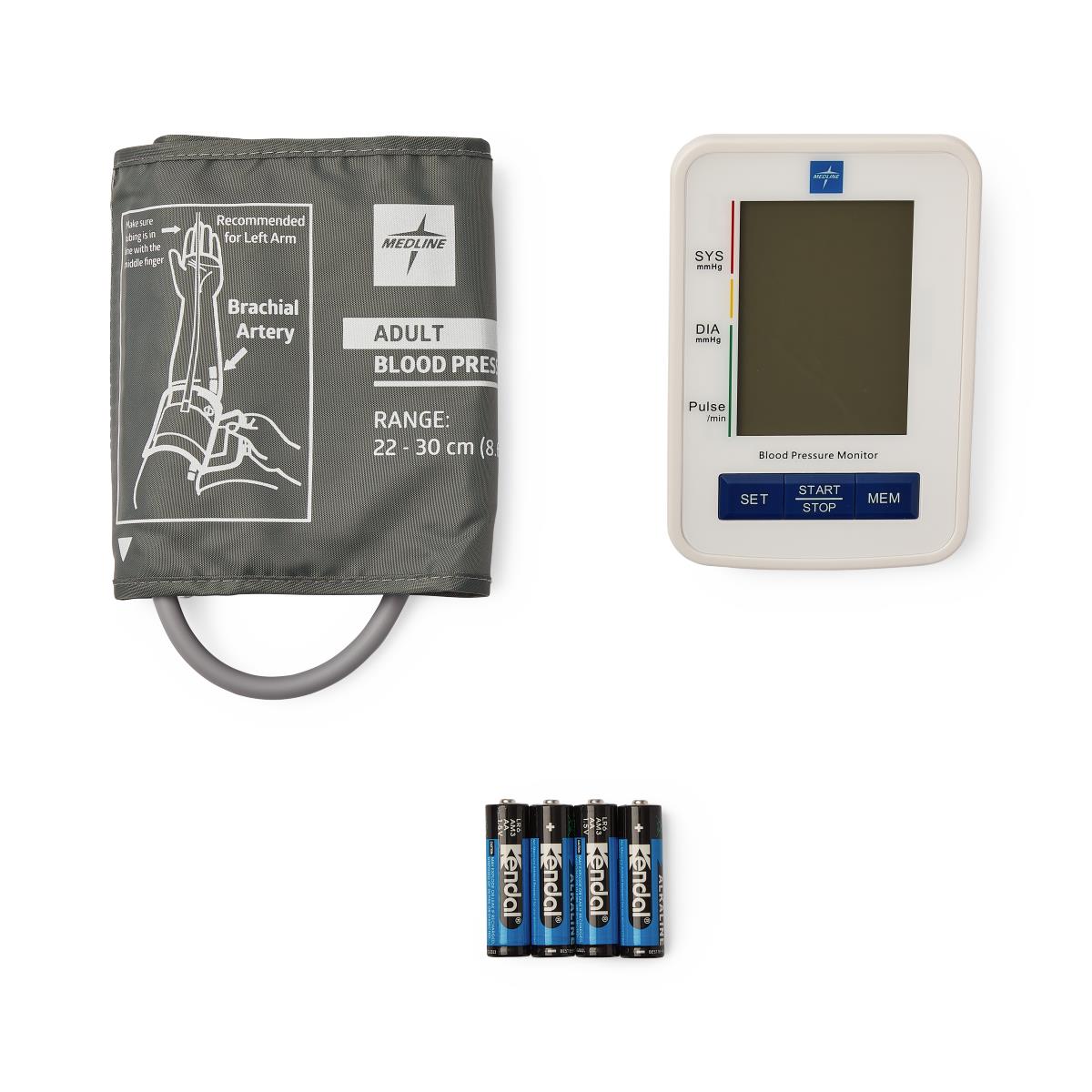 Automatic Blood Pressure Monitor with Adult Size Cuff by Medline