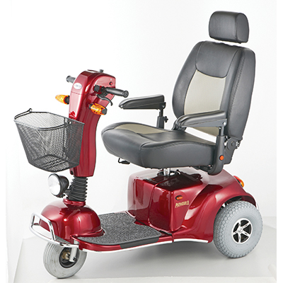 Bariatric Pioneer 9 DLX Heavy-Duty Electric Mobility Scooter by Merits