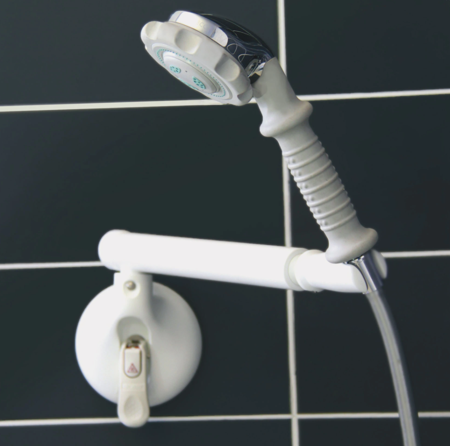 Adjustable Shower Head Holder Self-adhesive Handheld Drill-free