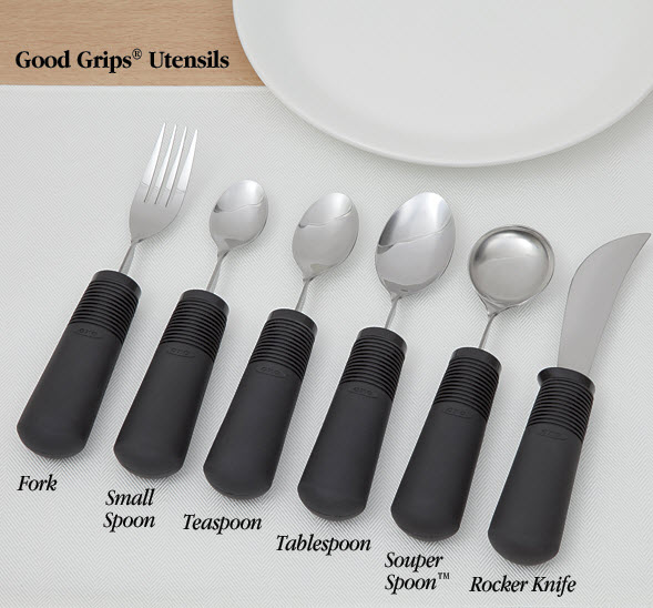 Bendable Cushioned Good Grips Utensils