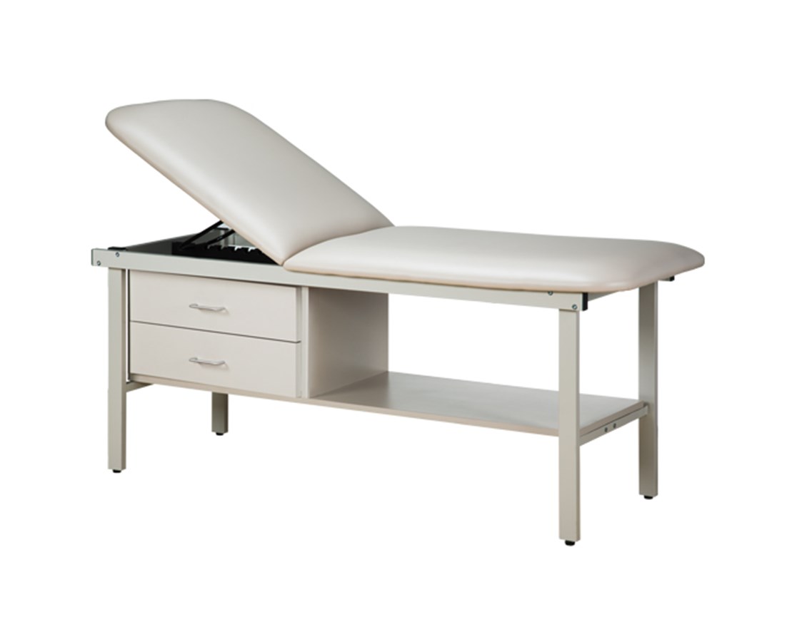 Clinton Industries Alpha Series Treatment Table with Storage