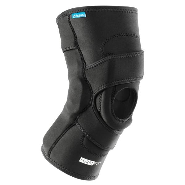 Hinged Knee Brace with Removable Hinges and JShape Support from Ossur