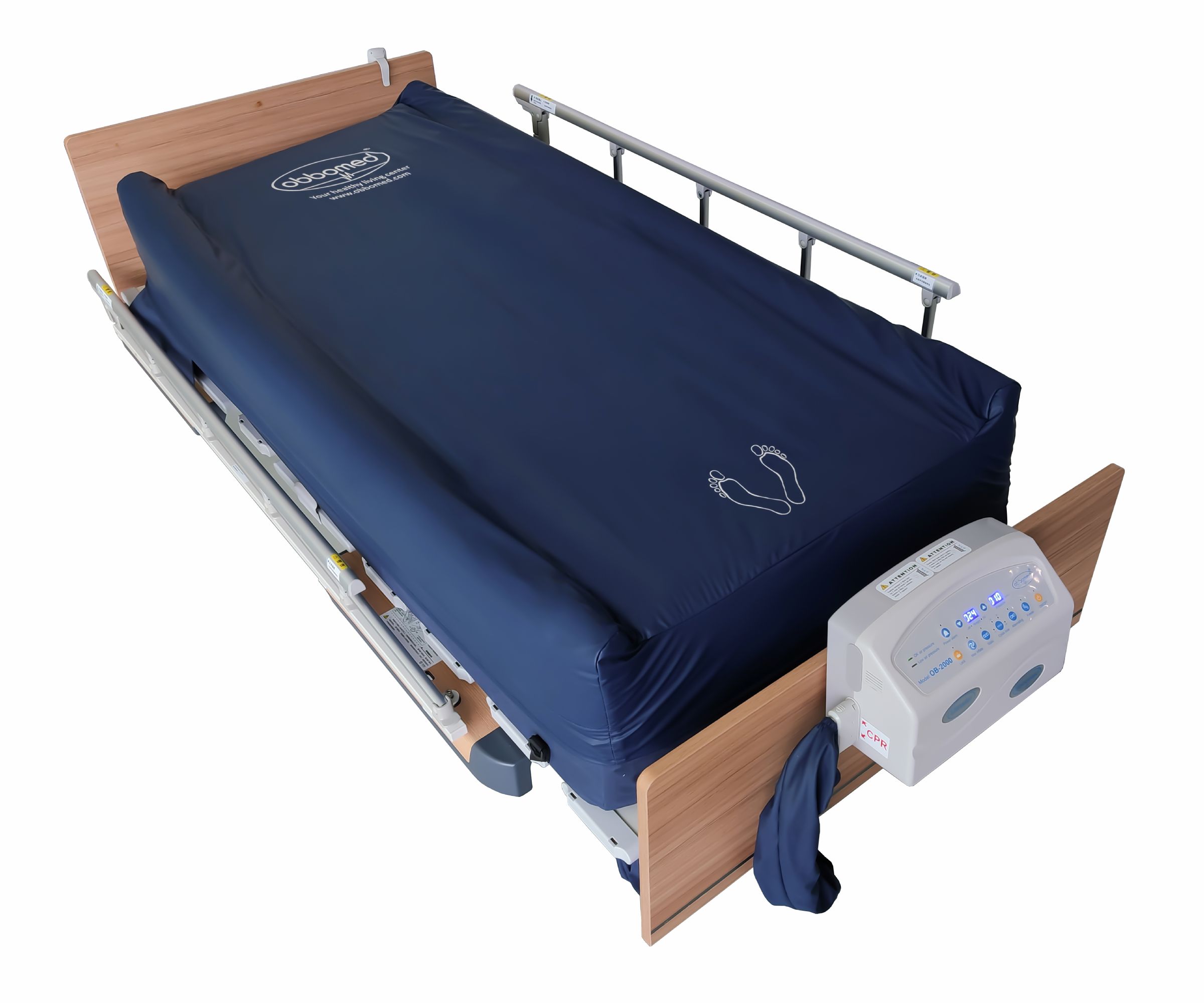 Offset Fixed Medline Hospital Bed Trapeze by Medline