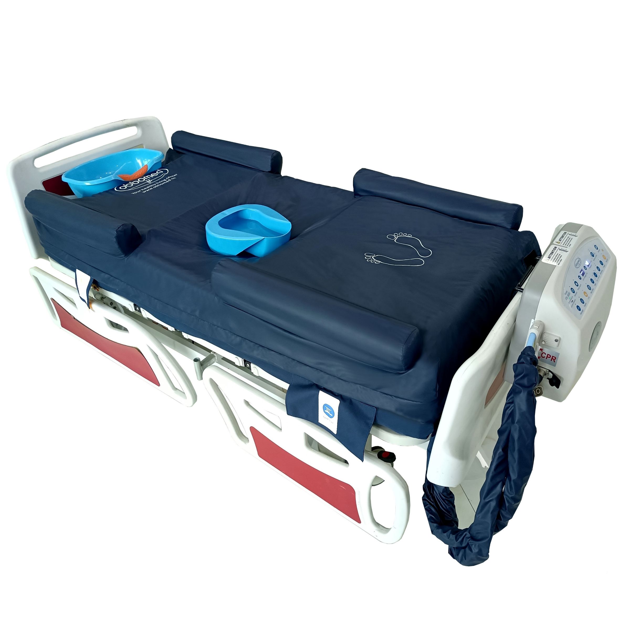 OＢA M A Alternating Pressure Mattress with Low Air Loss Air Flow Fan and