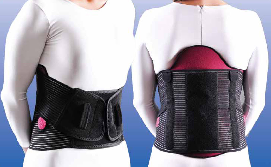 Evotec Max Lumbosacral Orthosis LSO Back Brace