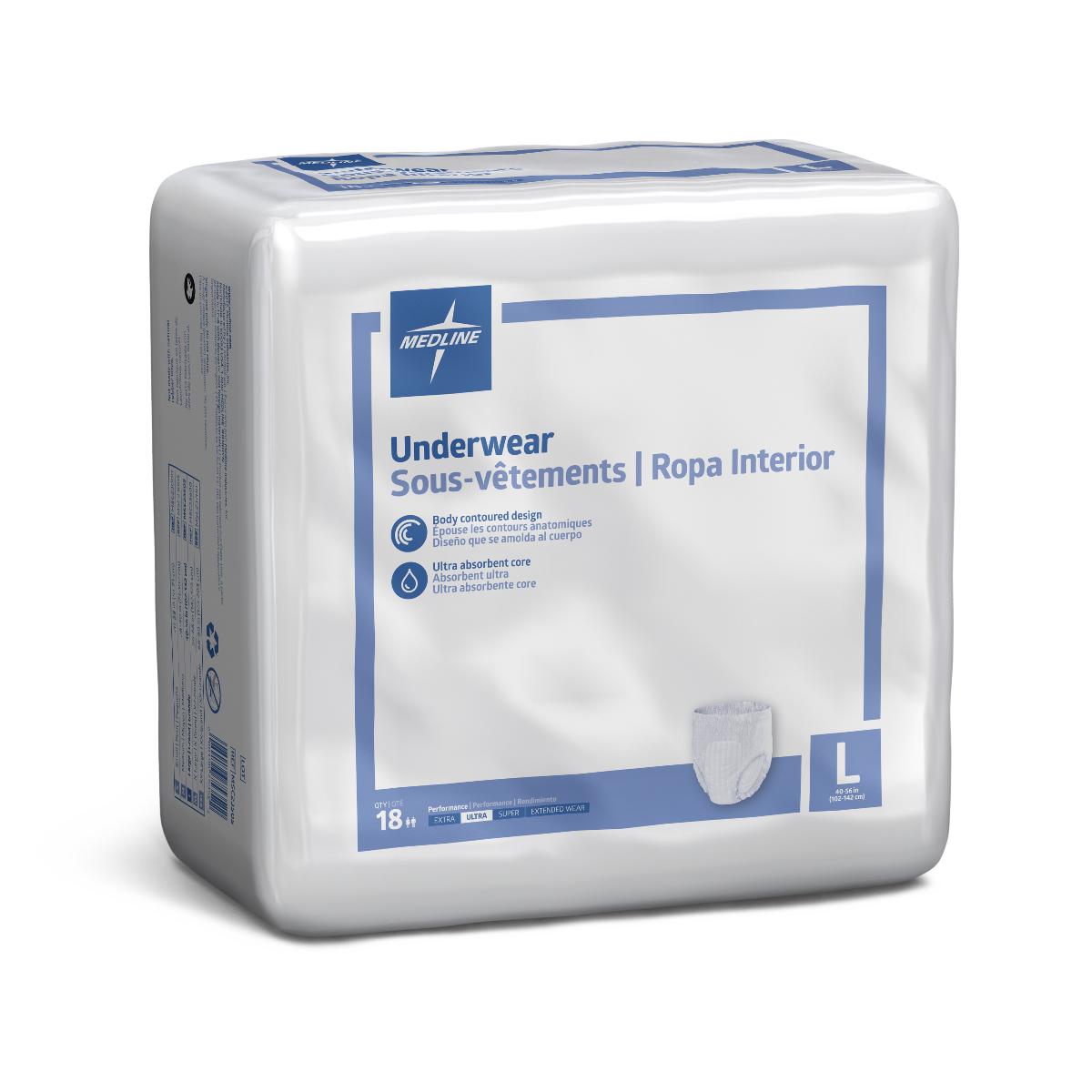 Protective Plus Adult Incontinence Underwear by Medline