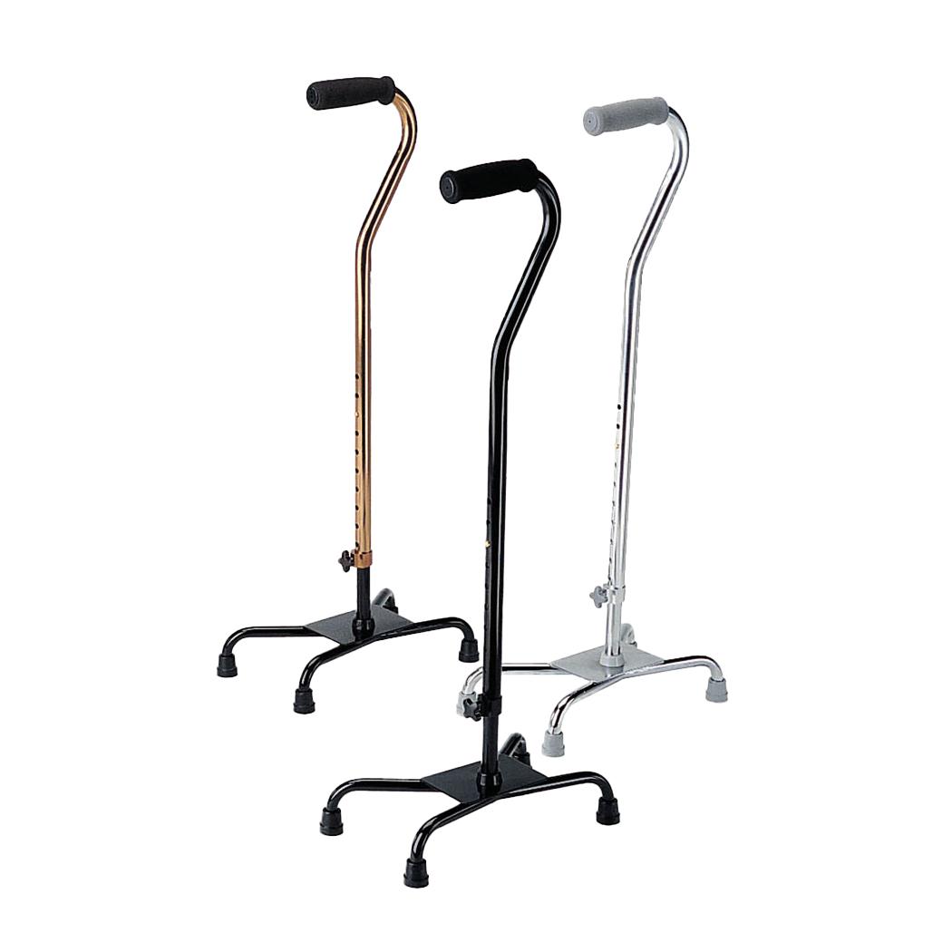 Four Feet Small Base Quad Cane FREE Shipping